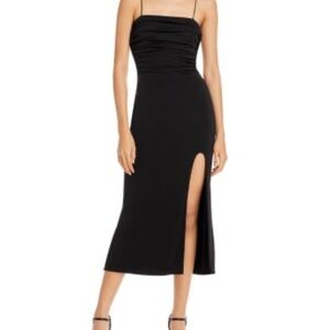 Cinq à Sept Mariah Back-cutout Slip Midi Dress - Size 10